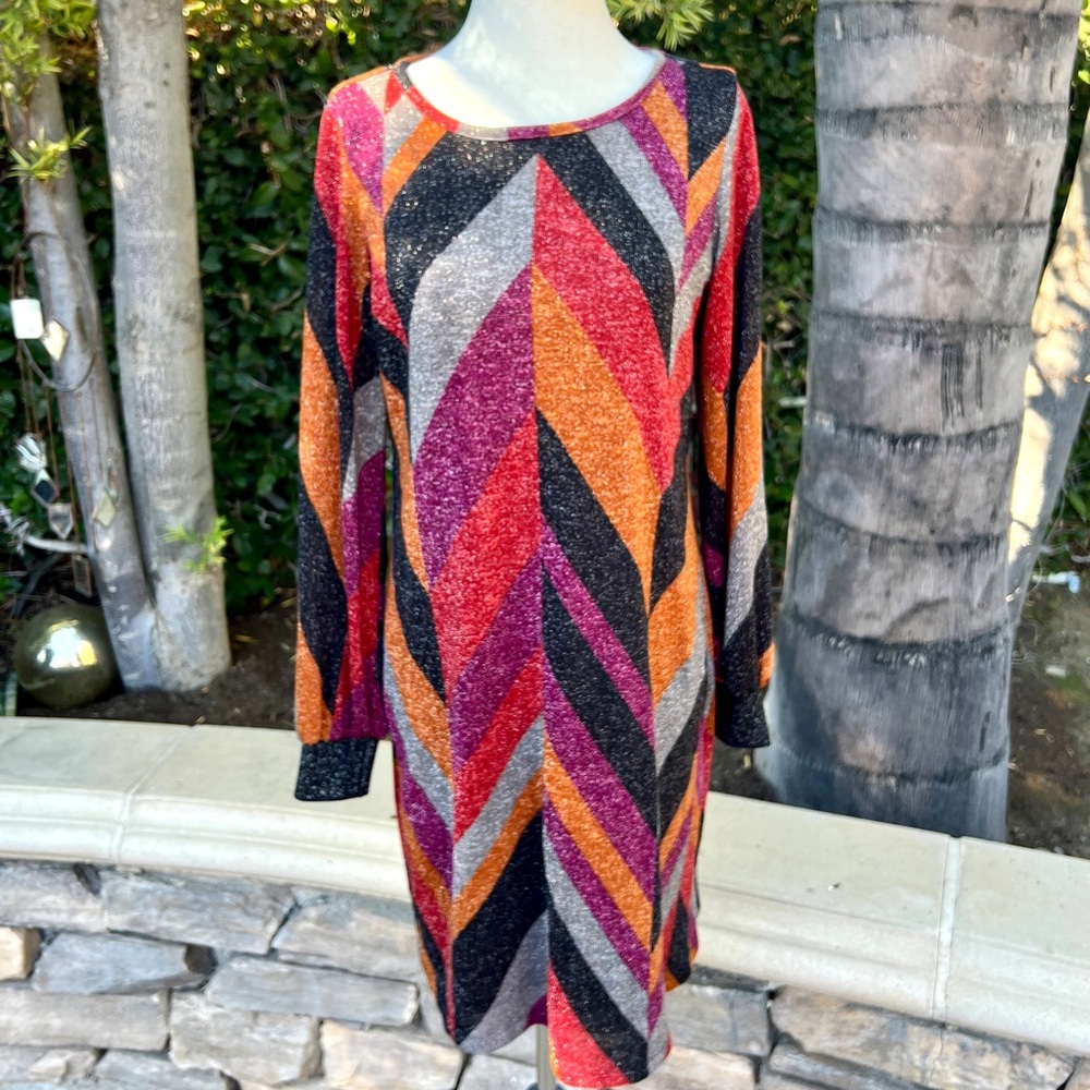 Multi colored shimmery dress